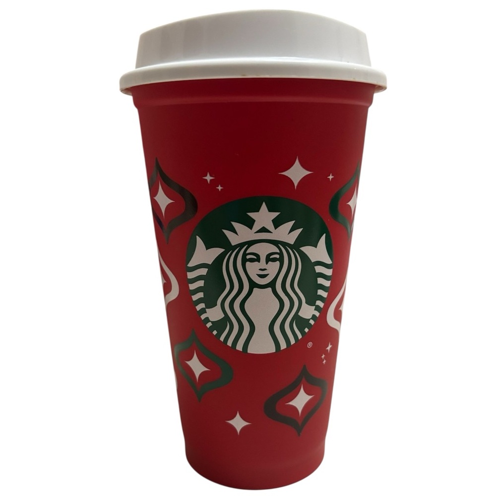 Limited Edition Red Starbucks Holiday Cup with Lid